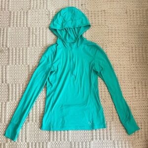 Aeropostale Teal Pullover Hoodie